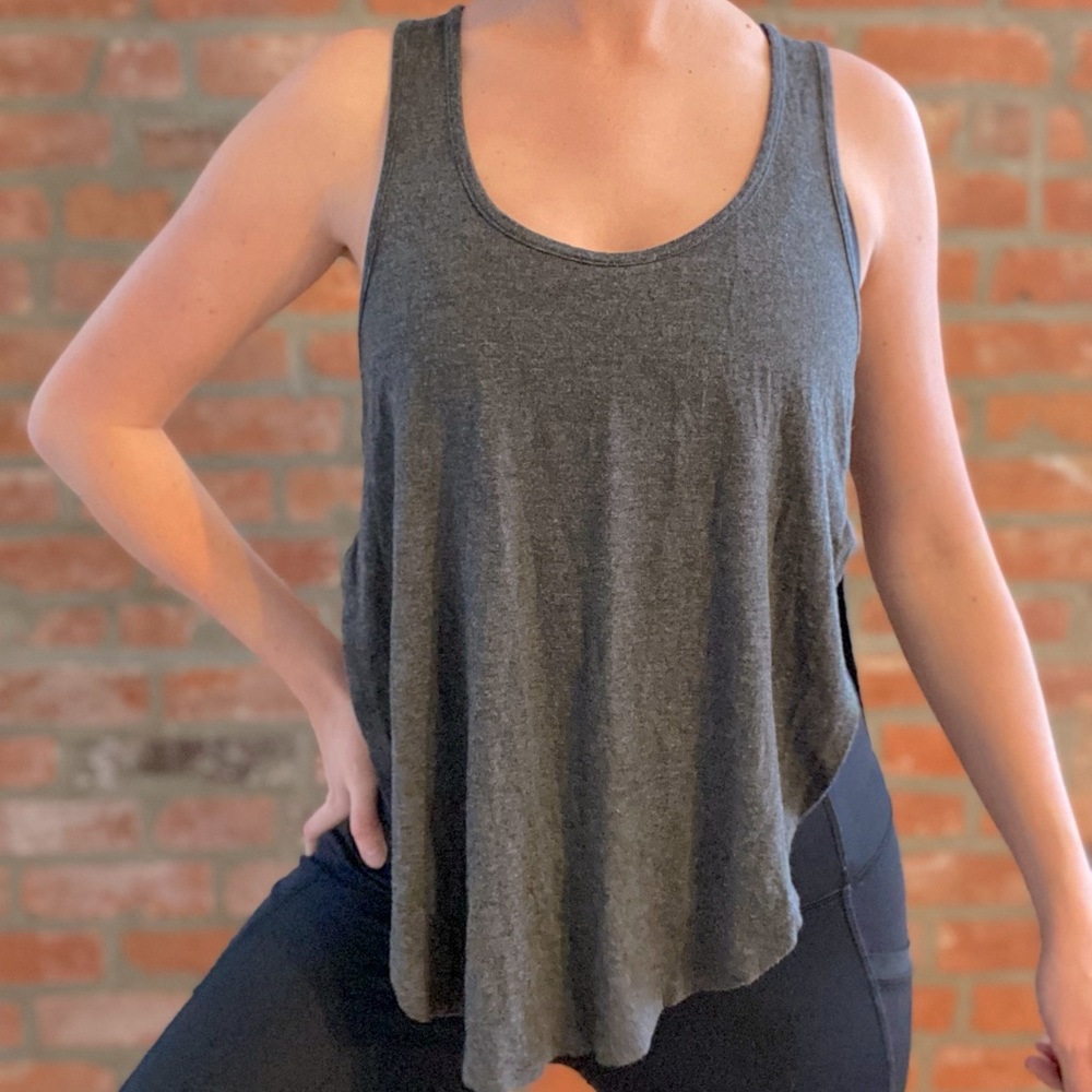 Beyond Yoga Charcoal Tank Top